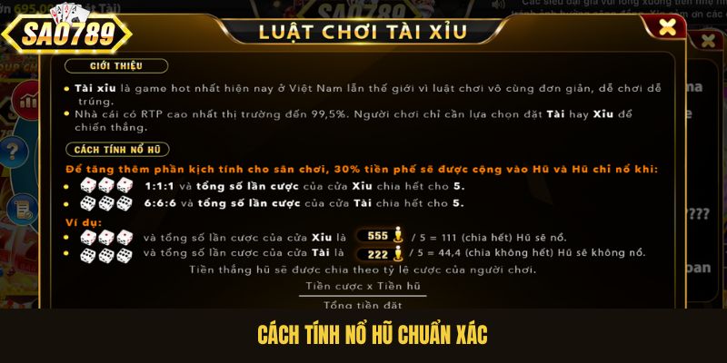 Cách tính Nổ Hũ chuẩn xác